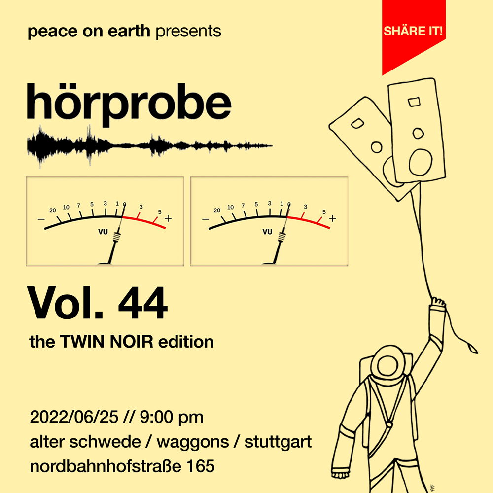 hörprobe Vol. 44 - the official home of hörprobe flyer